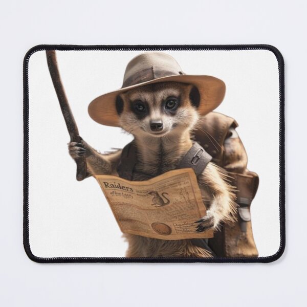 Aperçu de l'œuvre Suricate d'Indiana Jones créée et vendue par summerita.