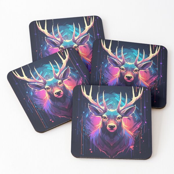Item preview, Stag Neon Art 13 designed and sold by AstroRisq.