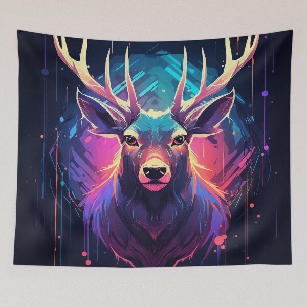 Item preview, Stag Neon Art 13 designed and sold by AstroRisq.