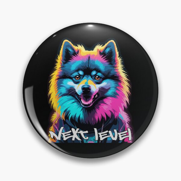 Item preview, Pomeranian Spitz Next Level Cyber Dog Gift designed and sold by Pineapple-Tree.