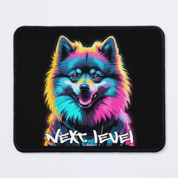 Item preview, Pomeranian Spitz Next Level Cyber Dog Gift designed and sold by Pineapple-Tree.