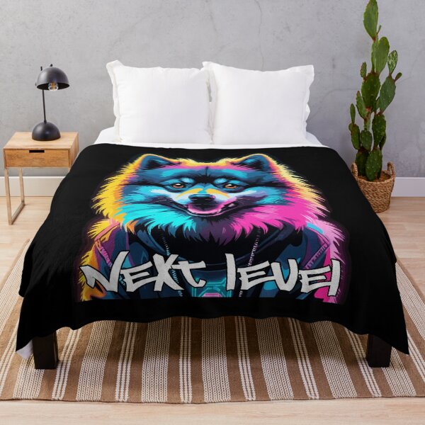 Item preview, Pomeranian Spitz Next Level Cyber Dog Gift designed and sold by Pineapple-Tree.