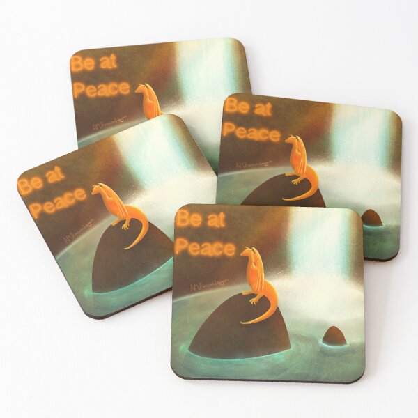 Item preview, Dragon Waterfall of Peace: Be At Peace designed and sold by Transcendragons.
