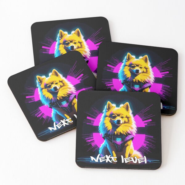 Item preview, Pomeranian Spitz Next Level Cyber Dog Gift designed and sold by Pineapple-Tree.