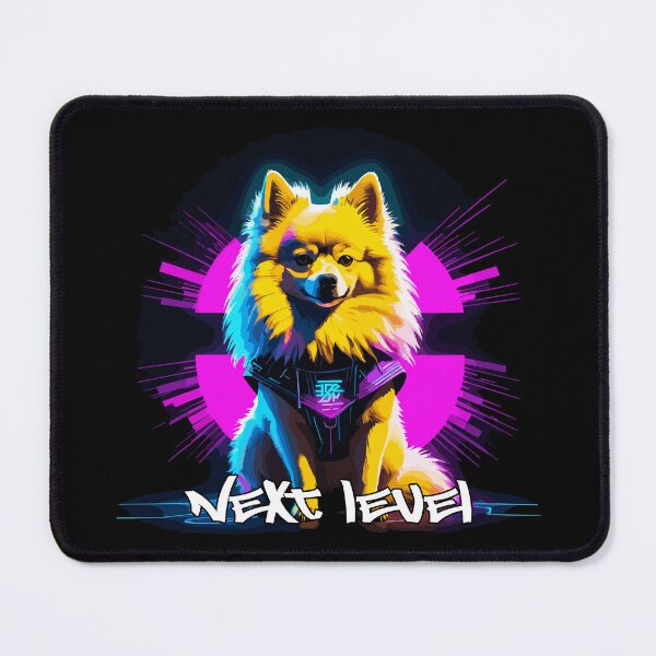 Item preview, Pomeranian Spitz Next Level Cyber Dog Gift designed and sold by Pineapple-Tree.