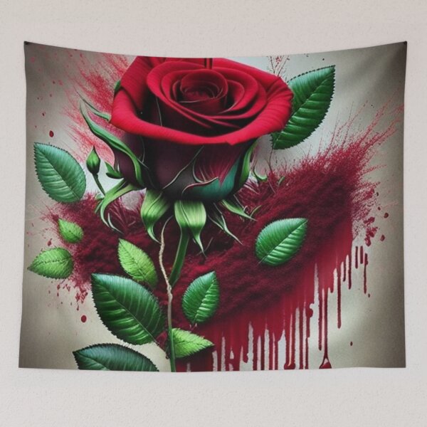 Item preview, The Blood Rose designed and sold by BiancaDPetals.