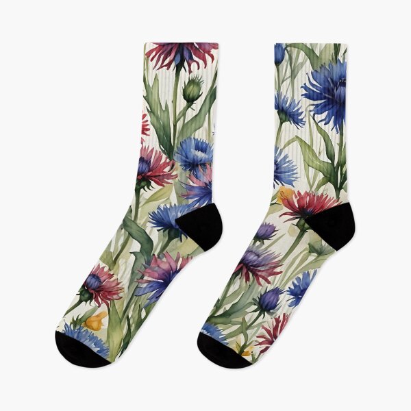 Item preview, Field of Cornflowers designed and sold by CAutumnTrapp.