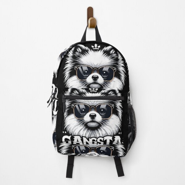 Item preview, Pomeranian Spitz Gangsta Gangster Dog Gift designed and sold by Pineapple-Tree.