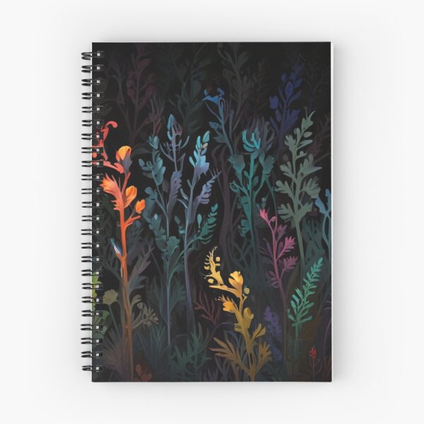 Item preview, colourful seaweed in black background designed and sold by optimusprime39.