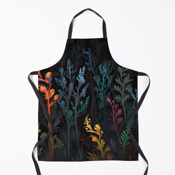 Item preview, colourful seaweed in black background designed and sold by optimusprime39.