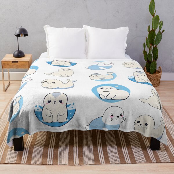 Item preview, Baby Harp Seal Cute Animals designed and sold by CyberArtistOne.