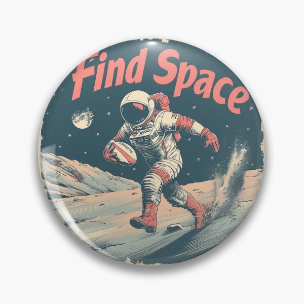 Item preview, Rugby Astronaut- Find Space designed and sold by SpendieSellers.