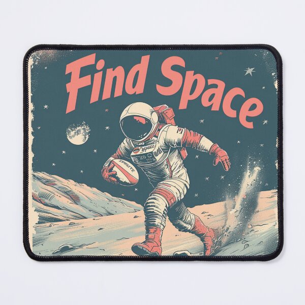 Item preview, Rugby Astronaut- Find Space designed and sold by SpendieSellers.