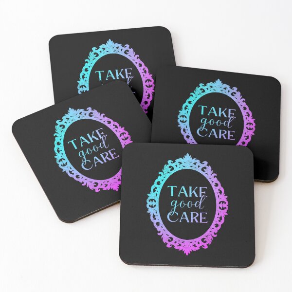 Item preview, Take Good Care Body Positivity Mirror Frame designed and sold by ObsidianDaz.