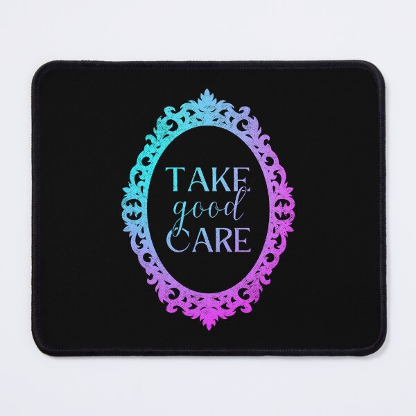Item preview, Take Good Care Body Positivity Mirror Frame designed and sold by ObsidianDaz.