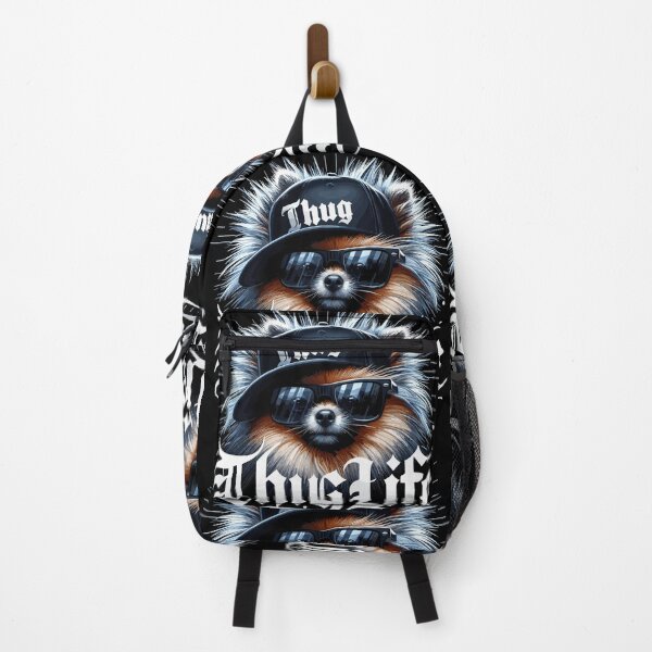 Item preview, Pomeranian Spitz Gangster Life Dog Gift designed and sold by Pineapple-Tree.
