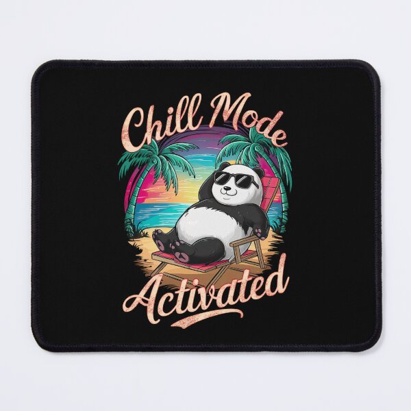 Item preview, panda chill mode on designed and sold by ururuty.
