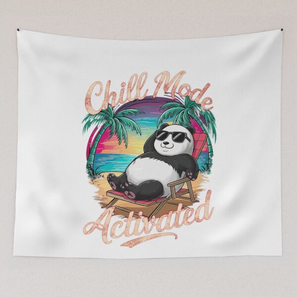 Item preview, panda chill mode on designed and sold by ururuty.