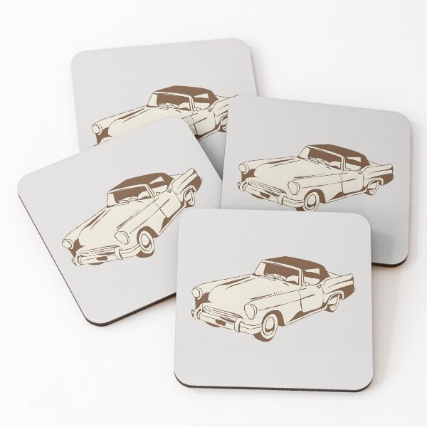 Item preview, Vintage Convertible Car | Classic Roadster | Retro Car Lovers designed and sold by Epic--Art.