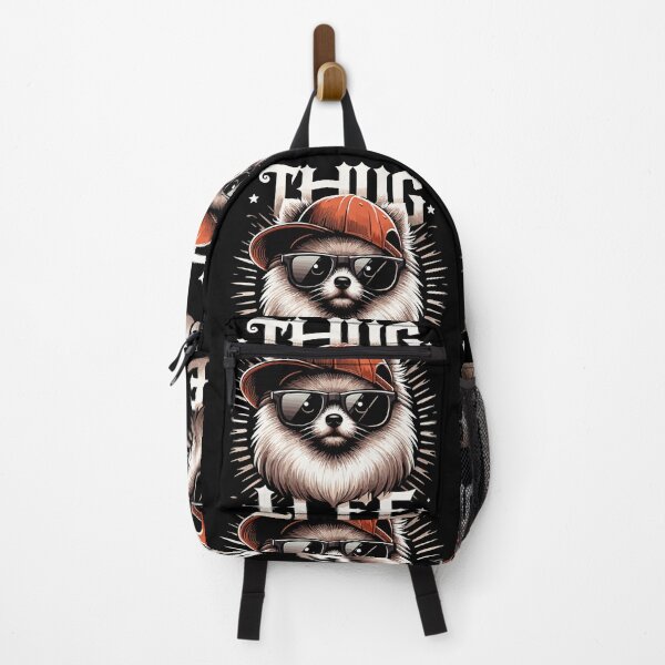 Item preview, Pomeranian Spitz Gangster Life Dog Gift designed and sold by Pineapple-Tree.