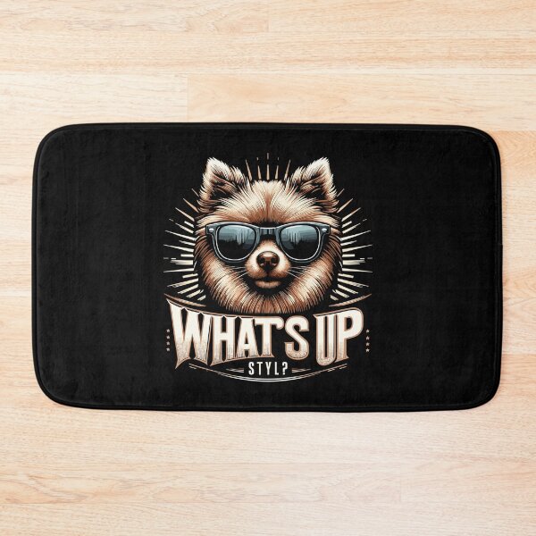 Item preview, Pomeranian What's up Gangsta Dog Gift designed and sold by Pineapple-Tree.