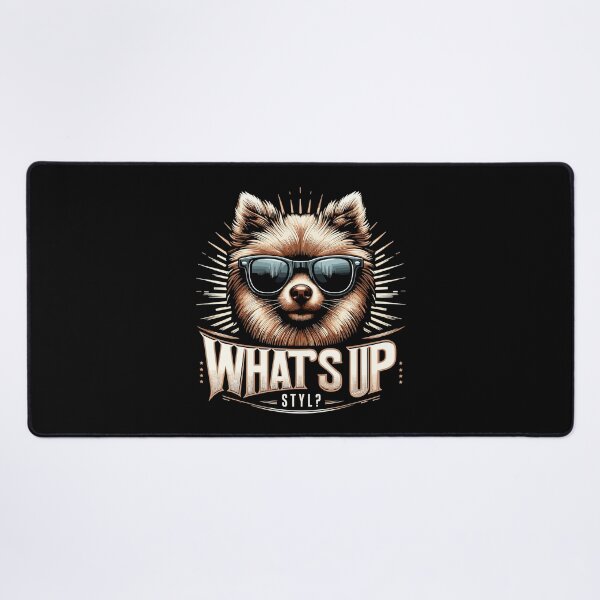 Item preview, Pomeranian What's up Gangsta Dog Gift designed and sold by Pineapple-Tree.