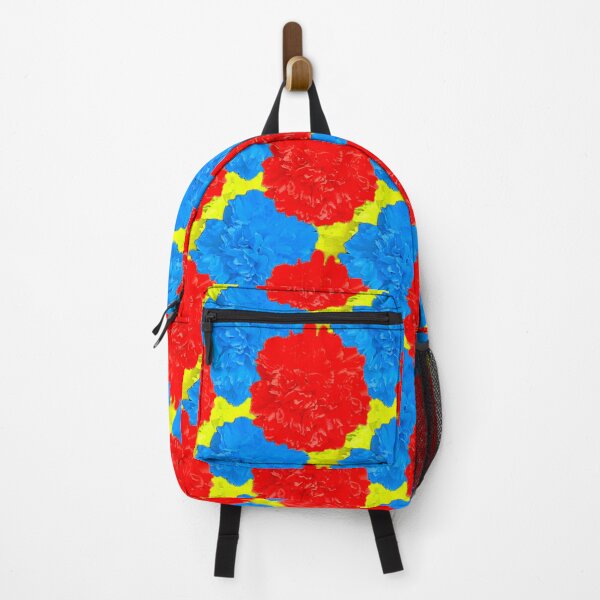 Item preview, Red Yellow Blue Peonies Photography / Red Yellow Blue Flower Photography designed and sold by Victoria Rose.