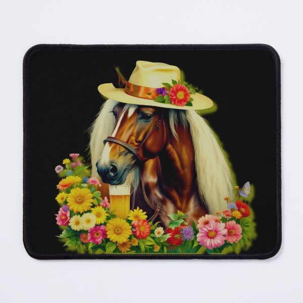 Item preview, Funny Horse Derby Party Blue designed and sold by Youssefone.