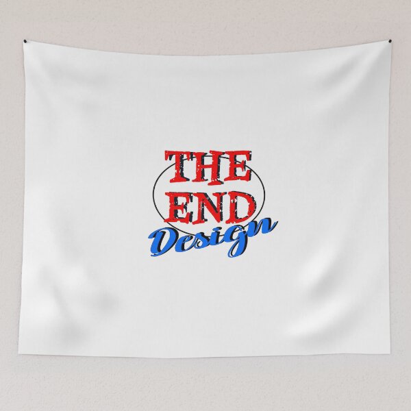 Item preview, The End Design logo t-shirts Tag. designed and sold by TheEndDesign.