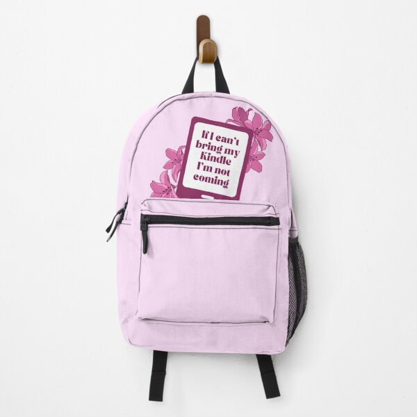 Item preview, If I can't bring my Kindle I'm not coming - Pink Floral Kindle designed and sold by Neadoodles.