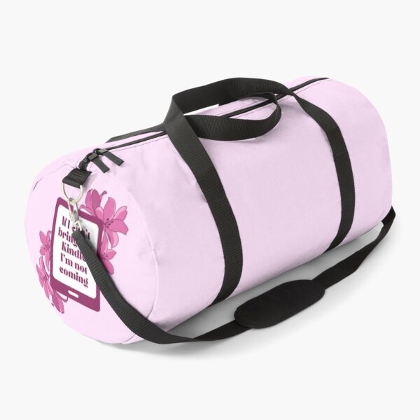 Item preview, If I can't bring my Kindle I'm not coming - Pink Floral Kindle designed and sold by Neadoodles.