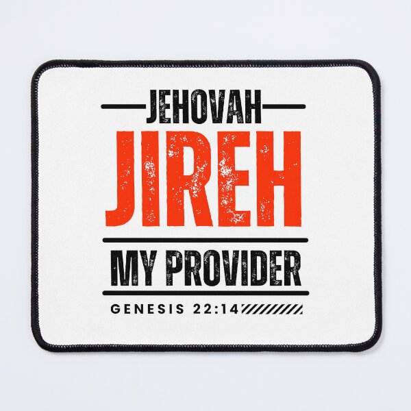 Item preview, JIREH: Lord my Provider, Christian Inspirational design designed and sold by MoriaStore.