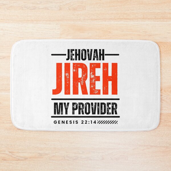 Item preview, JIREH: Lord my Provider, Christian Inspirational design  designed and sold by MoriaStore.