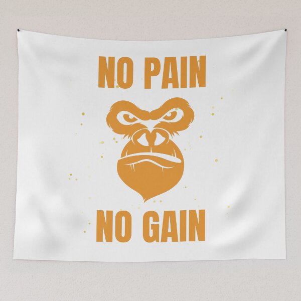 Item preview, No Pain No Gain designed and sold by NafetsDesigns.