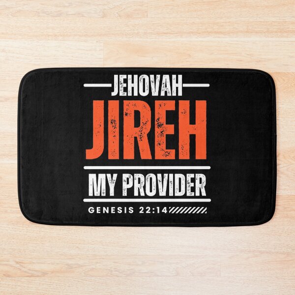 Item preview, JIREH: Lord my Provider, Christian motivational design  designed and sold by MoriaStore.