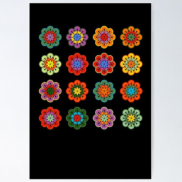 Item preview, Colorful Patchwork Pattern 1 designed and sold by SzaboMarta.
