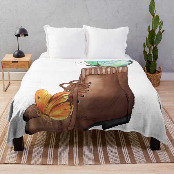 Item preview, Boots, butterfly T-shirts, women's T-shirts, unusual patterned T-shirts designed and sold by MissCirce1993.