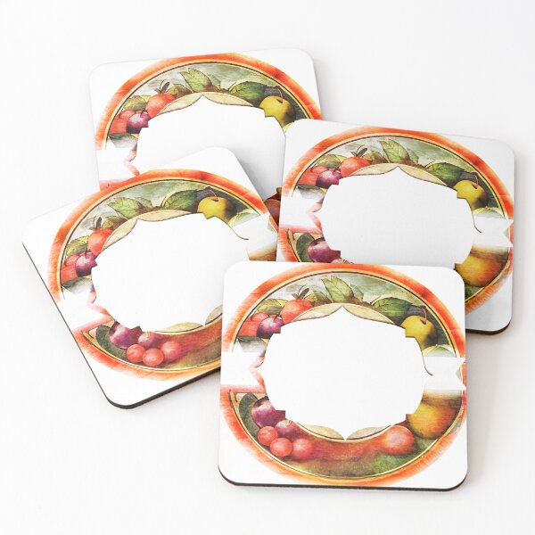 Item preview, Vintage Round Food label designed and sold by TriForceDesign.
