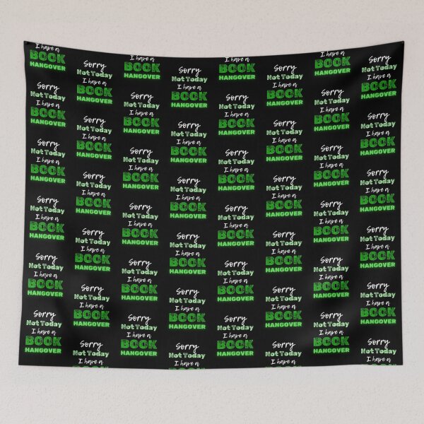 Item preview, Book Hangover - gifts for book lovers designed and sold by alczar.