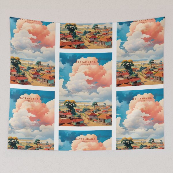 Item preview, Battambang: Cambodia's Cultural Gem designed and sold by NeuralVibe.