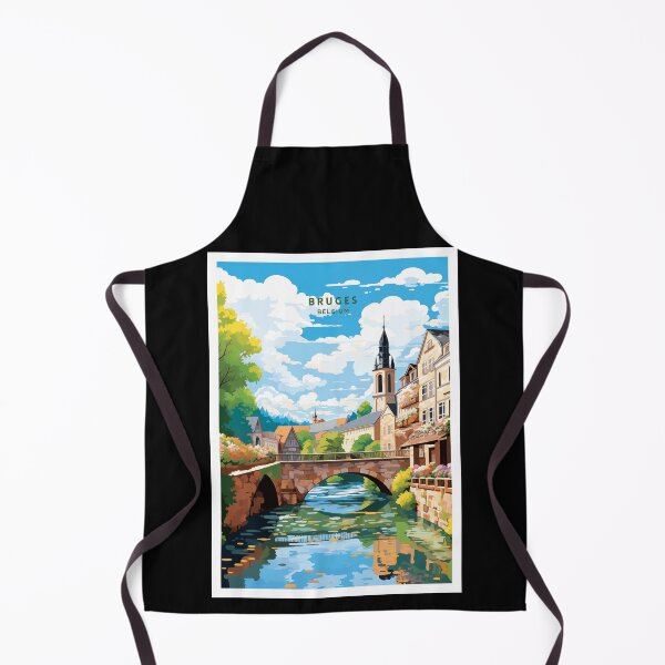 Item preview, Bruges: Belgium's Charming Medieval City designed and sold by NeuralVibe.