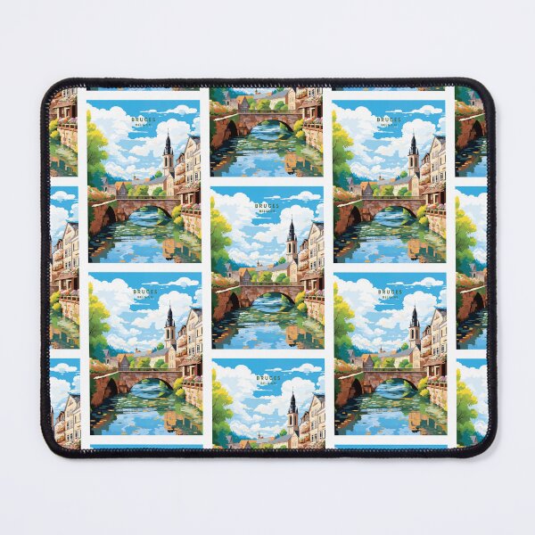 Item preview, Bruges: Belgium's Charming Medieval City designed and sold by NeuralVibe.