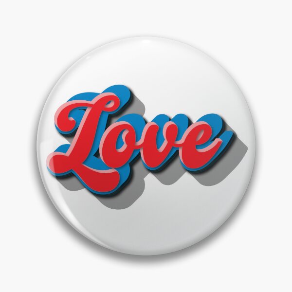 Item preview, Love typography with shadows designed and sold by trepiu.