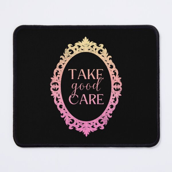 Item preview, Take Good Care Body Positivity Mirror Frame designed and sold by ObsidianDaz.