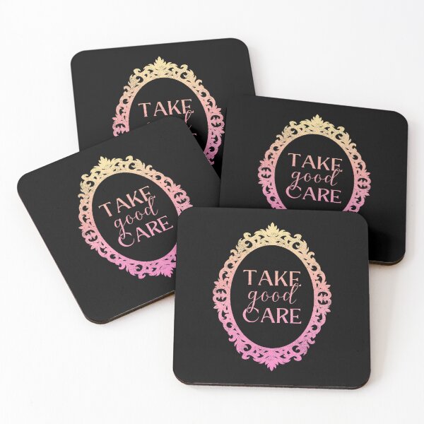 Item preview, Take Good Care Body Positivity Mirror Frame designed and sold by ObsidianDaz.