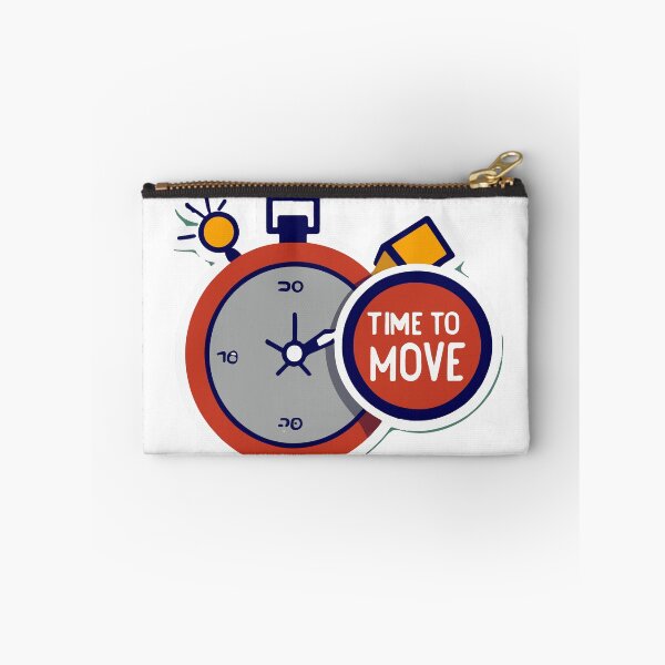 Item preview, Time to Move - PE Teacher Whistle and Stopwatch Illustration designed and sold by NiftyWrx.