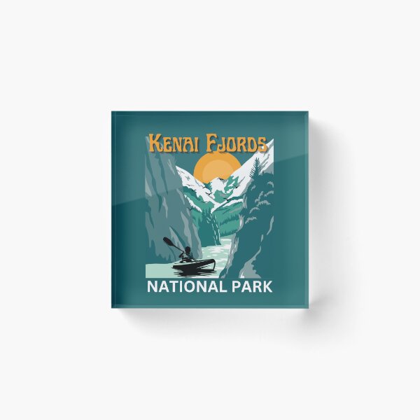 Item preview, Kenai Fjords national park Outdoor Alaska usa designed and sold by spaceopy.
