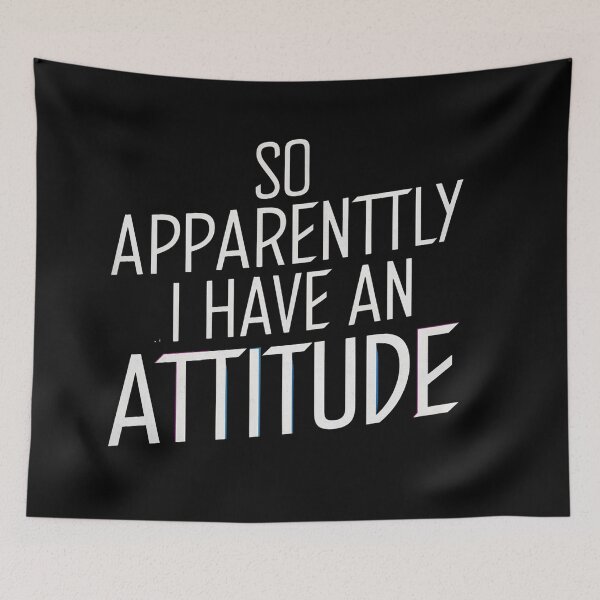 Item preview, So Apparently I Have An Attitude  designed and sold by Hairball-Pets.
