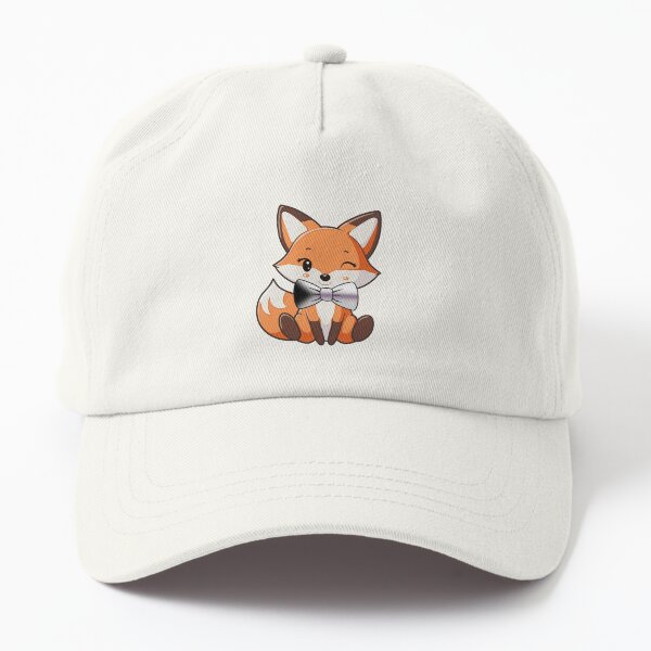 Artikel-Vorschau von Süßer roter Fuchs mit Fliege mit demisexueller Pride-Flagge, dezentes fuchsiges Kawaii Demi Pride-Design, designt und verkauft von Travelslightly.