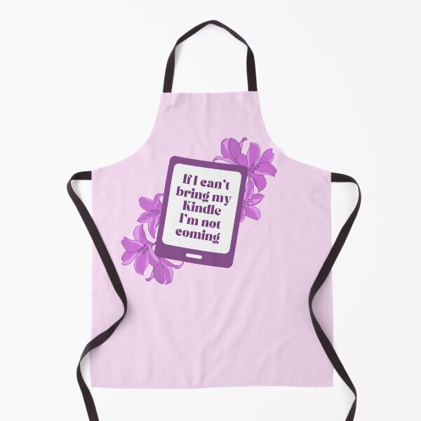 Item preview, If I can't bring my Kindle I'm not coming - Purple Floral Kindle designed and sold by Neadoodles.